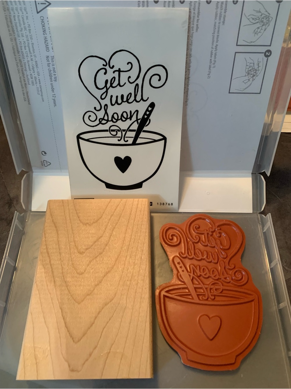 Stampin' Up! Get Well Soup Stamp